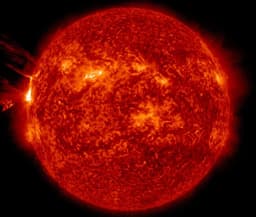 Spectacular X1.1-class flare erupts on the Sun: weather-sensitive individuals prepare