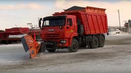 Аэродромную машину ЭД-600 АК на базе КамАЗа отправили в Мирный