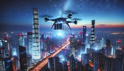 Пролетел 2 км за 4 минуты: новый дрон-курьер испытали в Иннополисе