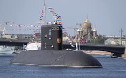 Silent Electric Submarine "Black Hole" Entered the Baltic Sea