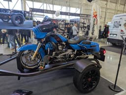 Special M1 trailer for transporting a motorcycle was shown at "Motovesna 2025"