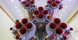 Soyuz-2.1a rocket with Soyuz MS-27 spacecraft assembled and ready for launch to the ISS