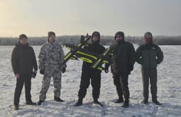 Для военных разработали дрон-камикадзе-бомбардировщик «Варан-3»: первые кадры испытаний