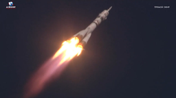 Soyuz-2.1a rocket launched the Soyuz MS-27 spacecraft into orbit