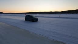 The "winter" chassis tuning for the Russian electric car "Atom" has been completed