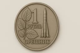 Юбилейную монету с «Орешником» предложили выпустить в России