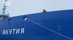 Новейший атомный ледокол «Якутия» вышел в свой первый рейс