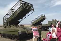 Появились первые кадры с новейшей тяжелой огнеметной системой ТОС-3 «Дракон»