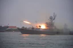 Россия начала учения Северного, Тихоокеанского и Балтийского флотов