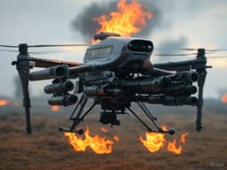 Дрон-огонь: новейшие зажигательные боеприпасы разработали для ударных БПЛА