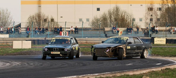 Tire Flew Off the Wheel and Miraculously Returned During Drift Championship in Pulkovo