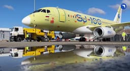 "Yakovlev" showed a full video of the first flight of the fully import-substituted SJ-100
