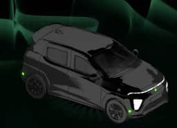 Сенсорсет электромобиля «Атом»: пять радаров и 12 ультразвуковых датчиков для безопасности