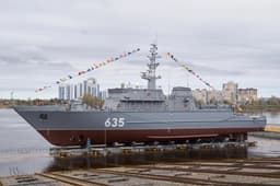 Тральщик «Полярный» проекта 12700 получил вакуумные системы жизнеобеспечения от «ЯМЯ-Инжиниринг»