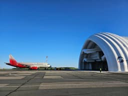 «Яковлев» обслужит новейшие самолеты SJ-100 и МС-21 в пневмокаркасном ангаре