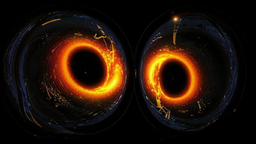 Новая методика изучения чёрных дыр: ключ к пониманию гравитационных волн и структуры Вселенной нашли крымские астрофизики