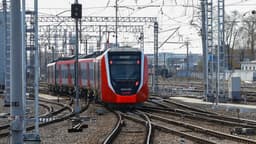 Электропоезд ЭС104 «Финист» вышел на Балтийское направление