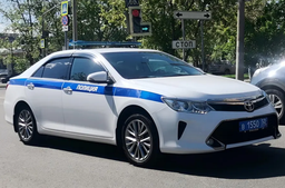 Синие номера с триколором появились у полиции 