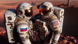 Илон, возьми на Марс!: Российские двигатели, скафандры и опыт длительных космических полётов могут помочь США в экспедиции на красную планету