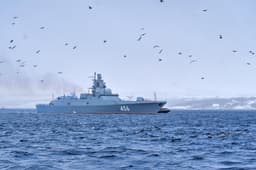 Носитель гиперзвуковых «Цирконов» фрегат «Адмирал Головко» завершил дальний поход