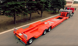 Для перевозки сельскохозяйственных машин: новый полуприцеп SPECPRICEP 9942D3 представили в России