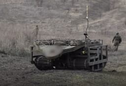 Russian Fighters Destroy American MaxxPro with Homemade Robot