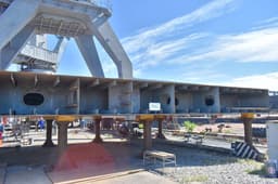 Two Universal Dry Cargo Vessels Laid Down at the Lenin Shipyard in Astrakhan