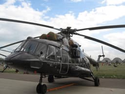 Americans from Vertol Systems returned the Russian Mi-17 helicopter to service under a contract with the Colombian Air Force