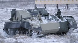 "Irbis" robotic chassis prototype manufactured by "High Precision"