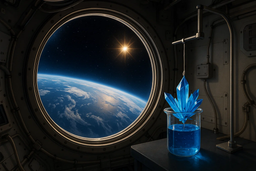 Уникальные кристаллы из космоса: как невесомость улучшает качество полупроводников