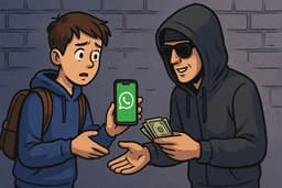 Ukrainian scammers rent школьников's WhatsApp accounts for calls to Russians