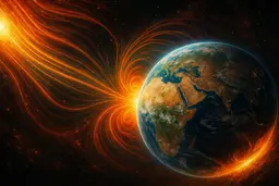 Сильная магнитная буря класса G3 накрыла Землю
