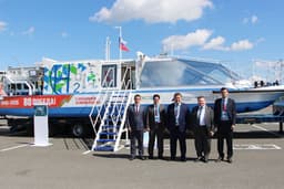 «Водородная установка работает»: испытания первого судна на водороде «Экобалт» завершат в июне