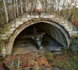 Russia Has an Airfield for Strategic Aviation with Reinforced Concrete Shelters, But It Has Been Abandoned