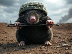 Crawled into a burrow: footage of the latest ground drone "Mole-1" has appeared