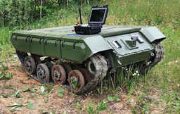 Newest Ground Drone with Auto-Targeting System Developed in Russia