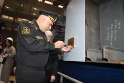 Киль малого морского танкера «Контр-адмирал Халиулин» заложили на Окской судоверфи