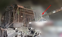 Unique Footage Emerges of Russian T-80BV Tank with Anti-Drone "Umbrella"