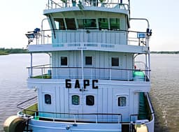 The "Oboronlogistika" fleet's tugboat "Bars" sets off on its first voyage