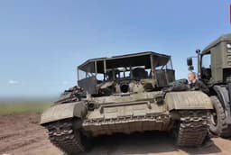 Появилось видео замены трубы ствола пушки танка Т-72Б3 в полевых условиях: уникальные кадры