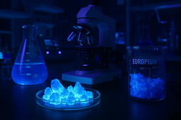 Метод синтеза перспективных соединений европия для сенсоров и защиты от подделок разработан российскими учёными