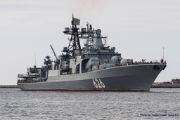 Ship "Vice-Admiral Kulakov" with "Kinzhal" Passed Near the US Patrimony — Greenland