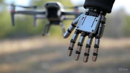 Вражеские дроны начнут ловить бионической рукой: новую технологию задействуют в августе