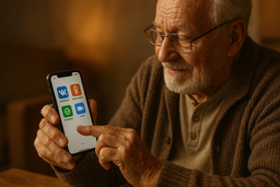 Цифровые привычки людей старшего возраста: исследование МФТИ опровергает стереотипы о пожилых пользователях смартфонов