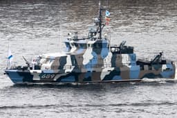 Противодиверсионные катера «Нахимовец» и «П-474» задействовали в учениях на Балтике