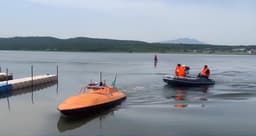Testing range for unmanned boats and UAVs appears in Sakhalin