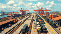 Laying of Railway Tracks Completed at "Port Favor" Liquid Bulk Complex