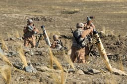 Миномётчики с помощью комплекса «Сани» уничтожили условного противника в горах Таджикистана