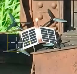 "Waiting Drone": The First Photo of the Latest Solar Panel Drone Appears
