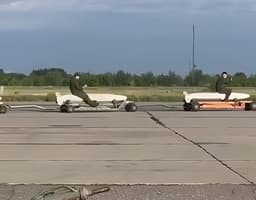 Появились кадры «паровозика» из новейших высокоточных бомб Д-30СН для Су-34НВО